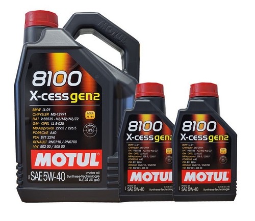 Motul 8100 cess gen2 - x-cess, 5w-40