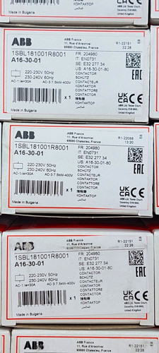 Abb a16 schütz - a16-30-01, 30a