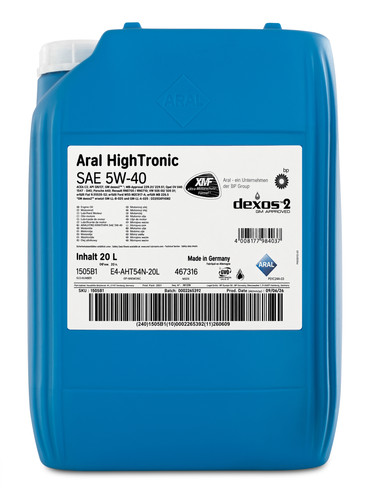 Aral high tronic sae - aral,