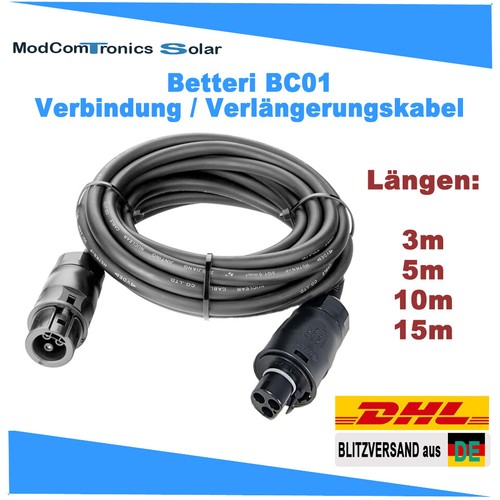 Betteri bc01 stecker - zu, buchse