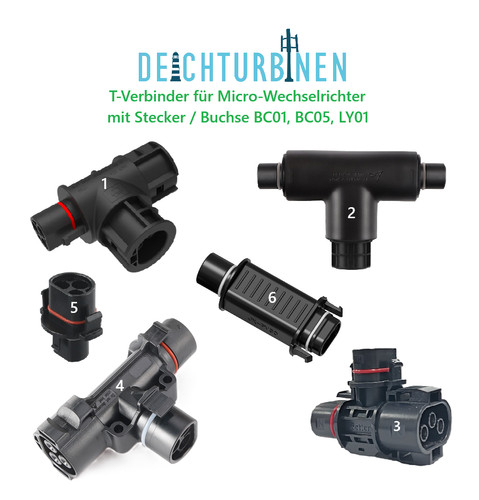 Wechselrichter stück - wechselrichter, t-stück
