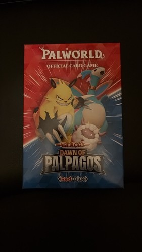 Palworld tcg td01 - tcg, red/blue